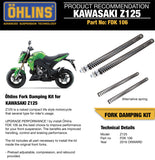 Ohlins Fork Drop-Ins Z125 FDK-106