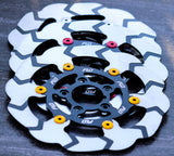 FLO MOTORSPORTS FLOATING FRONT BRAKE ROTOR FOR HARLEY