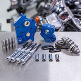 Gear Drive 475G Cam Chest Kit with Chrome Pushrod Tubes for Oil Cooled 2017-up M8 Models