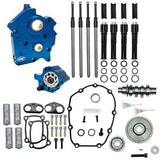 Chain Drive 475C Cam Chest Kit,with Black Pushrod Tubes for Oil Cooled 2017-up M8 Models