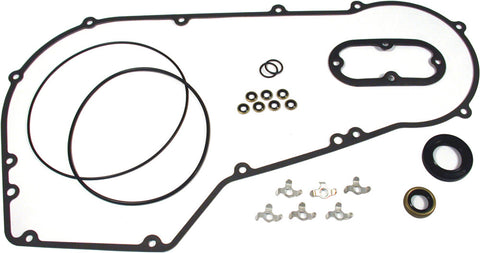 Primary Cover Gasket Kit For Harley Shovelhead 66-84 Softail & Dyna Models - DistroKit Brand, Part #60538-81C