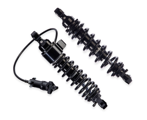 Bitubo WME22V3 12.85in Rear Shock Set Black w/ Remote Adjustable Preload H-D Touring (14-20)