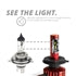 XK Glow Elite LED H4 Motorclyce Headlight Bulb