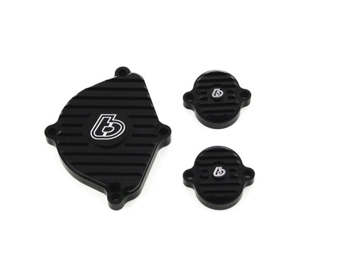 TBPARTS - BILLET COVER SET BLACK DRZ110 - KLX110 - Z125