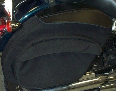 Leather Pros FXDXT Retro T-Sport Saddlebags V3