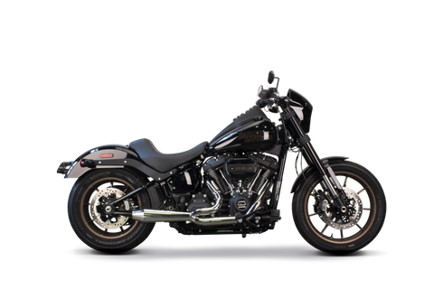 Two Brothers 2018 2022 HD Softail M8 2 1 Shorty Turnout Stainless Exhaust 005 5120199