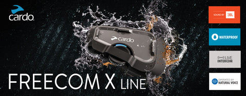 Cardo Freecom 4X Bluetooth Intercom - Single